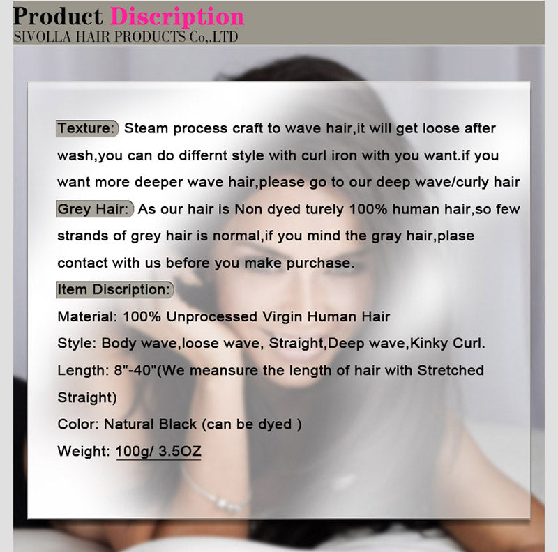 100% Human Hair Weft - Straight Blonde #613