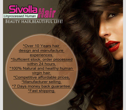 100% Human Hair - Lace Closure 4x4 | Body Wave | Straight