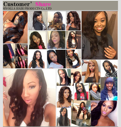 100% Human Hair - Lace Closure 4x4 | Body Wave | Straight