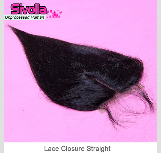 Human Hair Lace Closure 5x5 | Body Wave & Straight