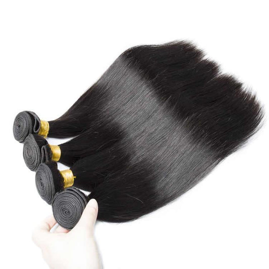 100% Virgin Human Hair Bundle & Hair Weft