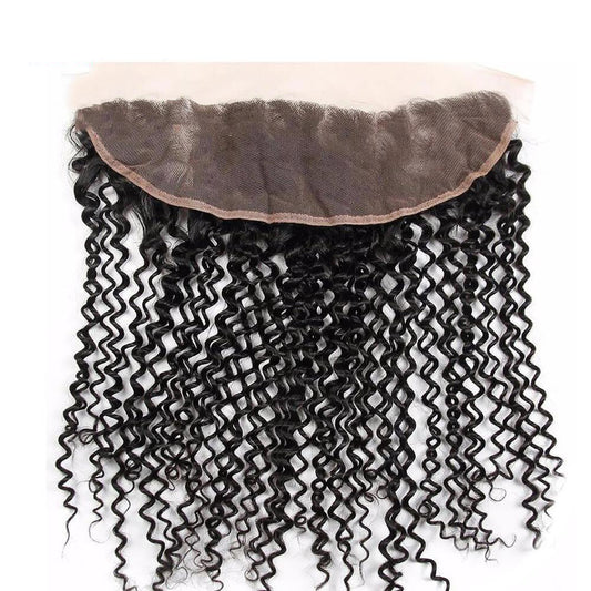 Human Hair Lace Frontal Closure 13x4 | Curly