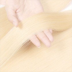 3pcs Straight 613 blonde color human hair bundle deals