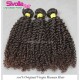 SIVOLLA SEW-IN Brazilian Jerry Curly 3 Bundle Deals Natural Color 100% ORIGINAL Human Hair Weft