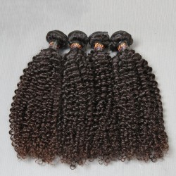 1 Bundle Sales Burmese Jerry Curly Natural Human Hair Pieces 100Gram and NO shedding tangle free and unprocessed