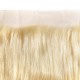 Blonde Color Lace Frontal Closure #613 Straight Human Hair Lace Frontal 13*4 Closure Middle Part Three Part Available