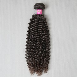 1Bundle Weave bundles 9A Virgin Peruvian Jerry Curly human hair extensions weft fuller ends 2Days fast delivery DHL