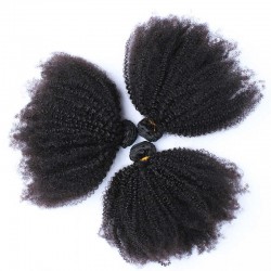3 Bundle Deals Original Virgin Human Hair Afro Kinky Curly Hair Stylist Gorgeous Curs 8inch-30inch 9A
