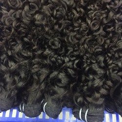 10Pcs wholesale brazilian romantic/italian curly virgin human hair bundle deals burmese,cambodian,vietnamese natural human hair
