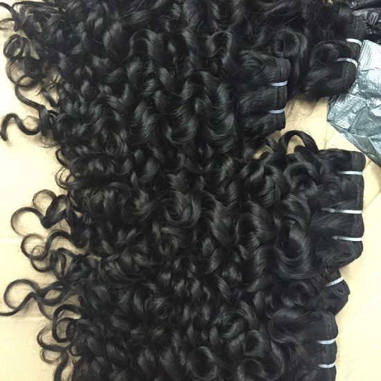 10Pcs Wholesale Price Grade 10A Cambodian Romantic Curly Hair Weave Italian Curls 10Bundles Deal Factory Directly Price