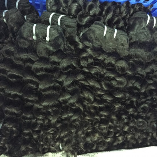 10Pcs Wholesale Price Grade 10A Cambodian Romantic Curly Hair Weave Italian Curls 10Bundles Deal Factory Directly Price