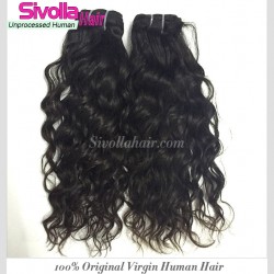 2 Bundle Deals Water Wave Mink Virgin Hair Raw Human Hair Weave 10A