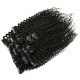 Kinky Curly Clip In Human Hair Extension