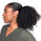 Afro Kinky Curly Ponytail Remy Human Hair Extensions